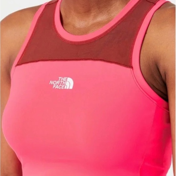 NWT The North Face Women’s Movmynt Tiny Tank M Radiant Poppy - Picture 1 of 9